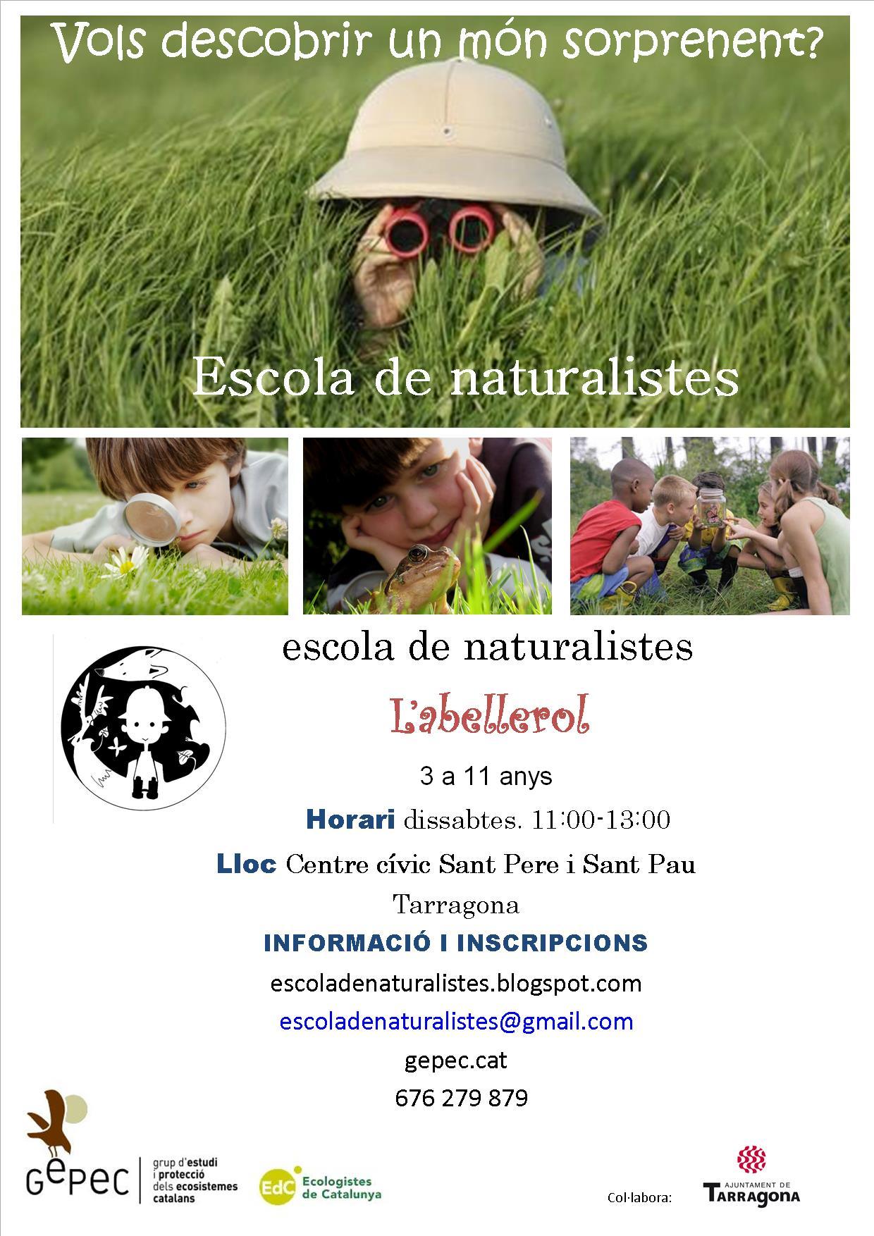 escola de naturalistes del GEPEC Tarragona